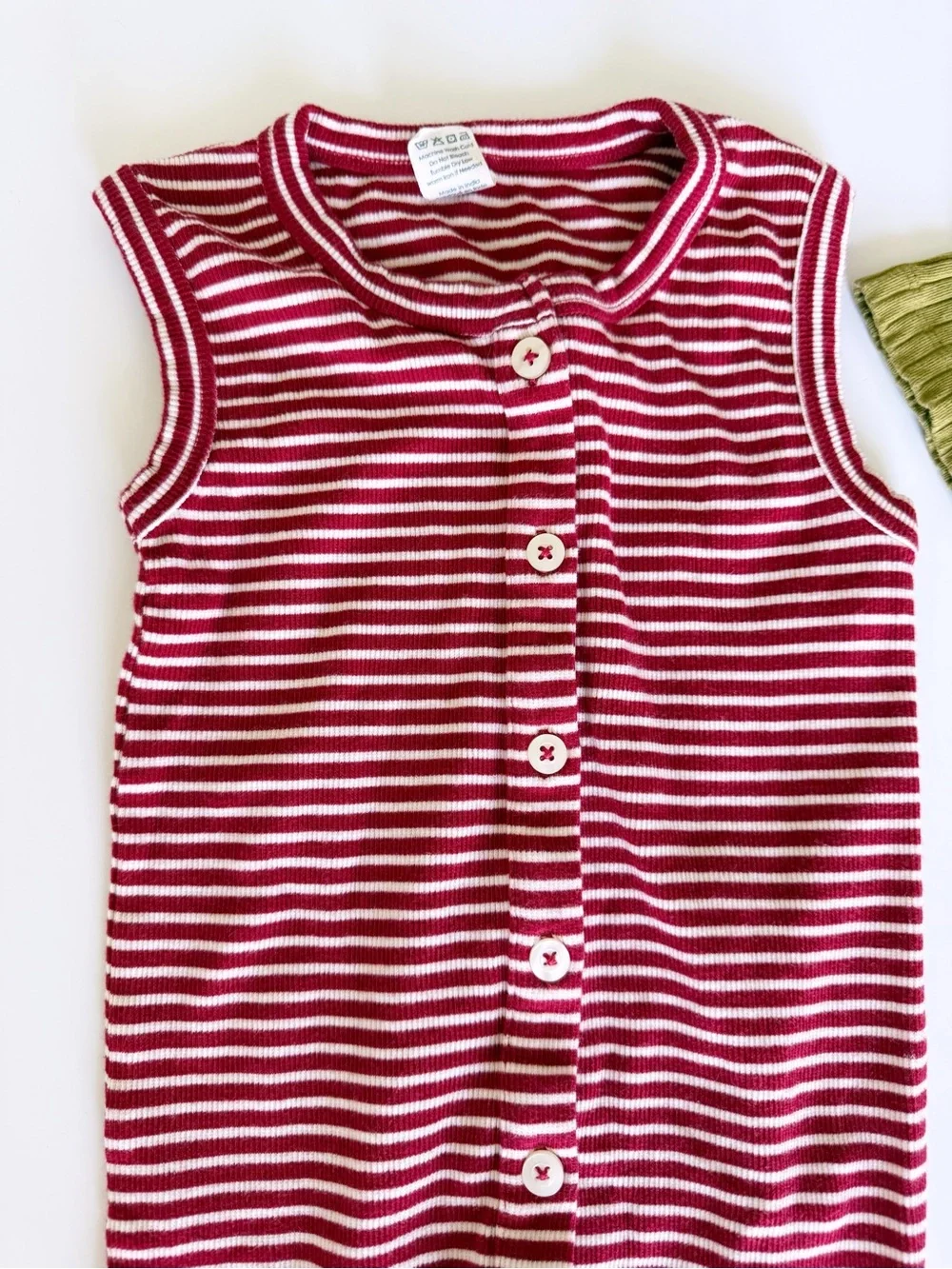 Kate Quinn Organics baby boy Summer ribbed jumpsuit bundle 18-24 months